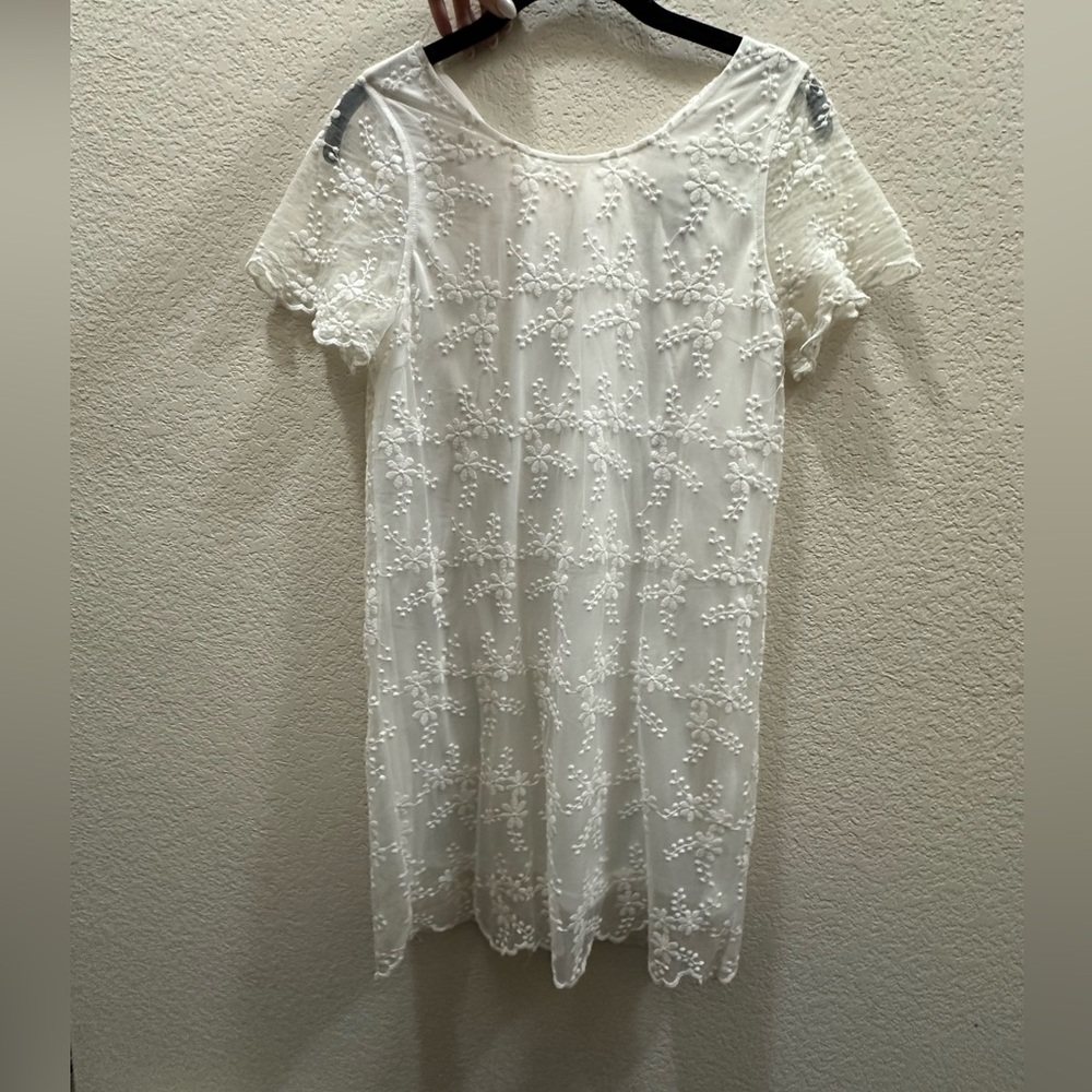 White Lace Dress